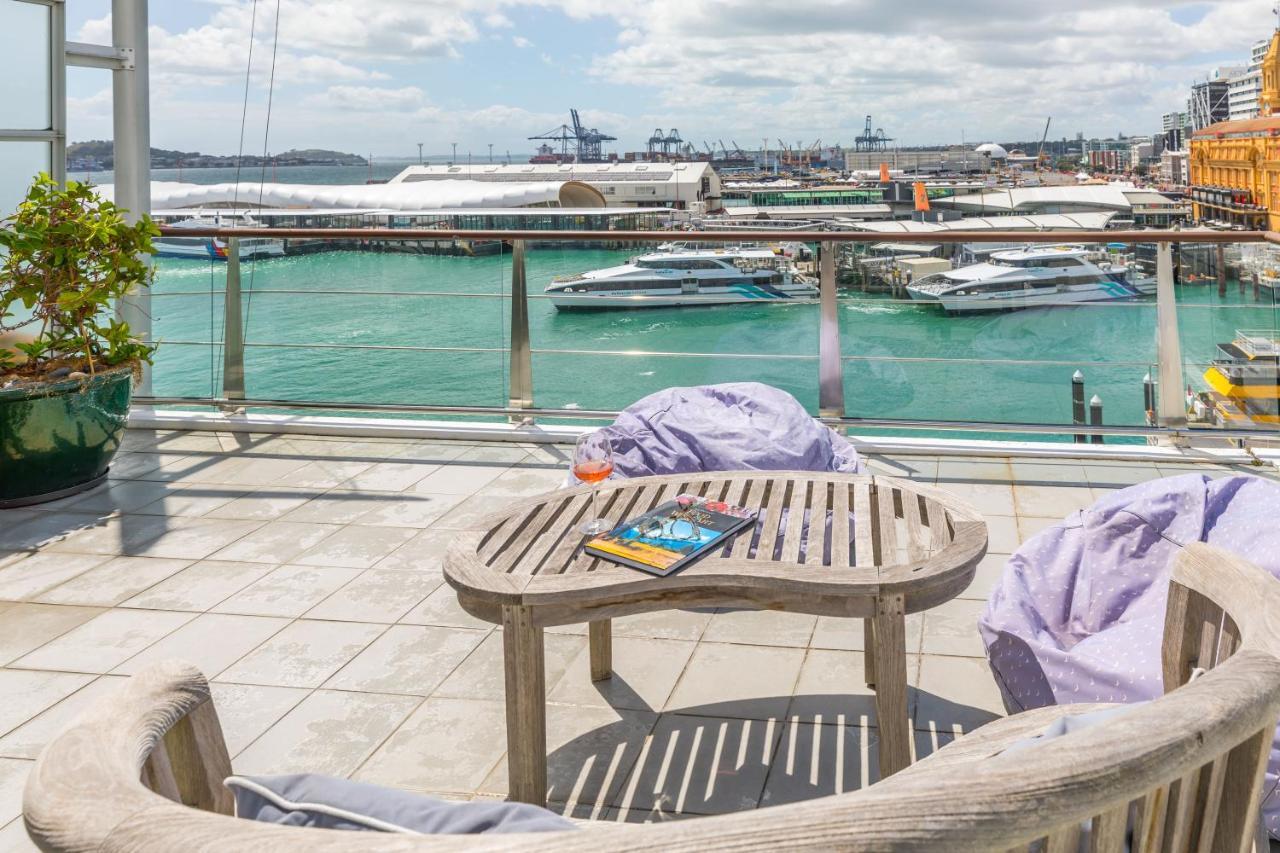 Stunning Waterfront Location With Huge Balcony! Apartment โอ๊คแลนด์ ภายนอก รูปภาพ