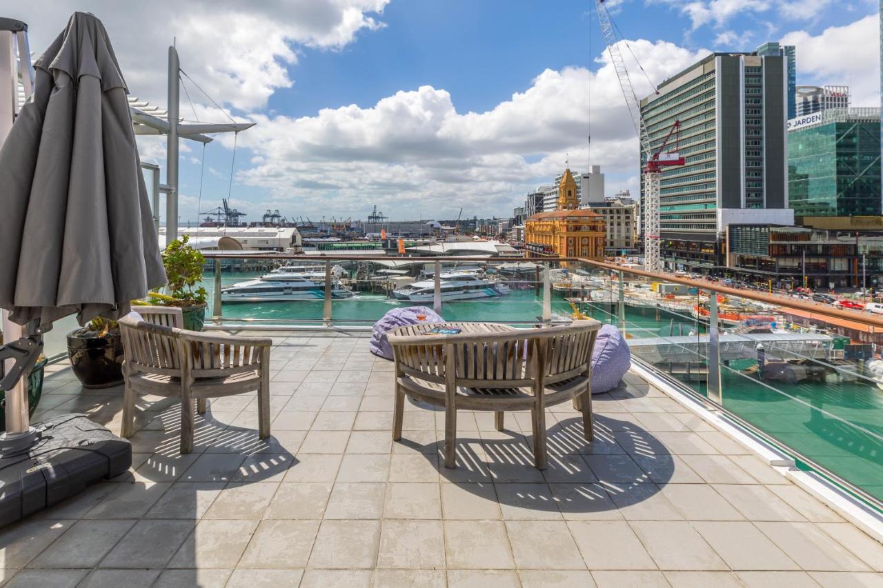 Stunning Waterfront Location With Huge Balcony! Apartment โอ๊คแลนด์ ภายนอก รูปภาพ