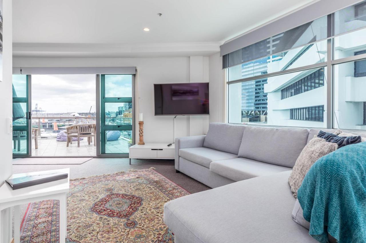 Stunning Waterfront Location With Huge Balcony! Apartment โอ๊คแลนด์ ภายนอก รูปภาพ